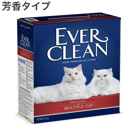 エバークリーン 多頭飼い用猫砂 芳香 猫用 8.5kg