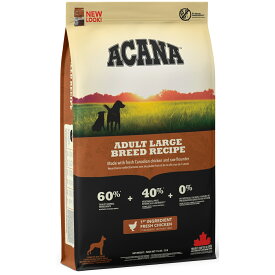 アカナ アダルトラージブリード レシピ 大型成犬用 11.4kg 並行輸入品