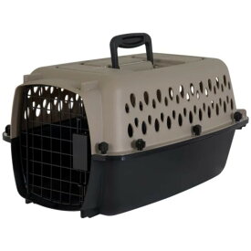 ペットメイト バリケンネル XSサイズ 10lbs (4.5kg) トープ/ブラック 超小型犬・猫用 1台|5台