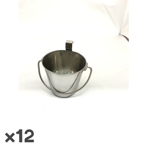 トムキャット ステンレス食器 バケツ 0.9L ×12入【送料無料】 食器
