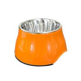 トムキャット [食器]ソリッドカラー ラウンドボウル S　フードボウル　エサ 皿　 オレンジ