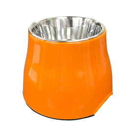 トムキャット [食器]ソリッドカラー ラウンドボウル L　フードボウル　エサ 皿　 オレンジ