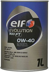 ELF Gt EVOLUTION 900 FT 0W-40 GWIC 1L 198787