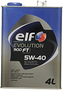 ELF Gt EVOLUTION 900 FT 5W-40 GWIC 4L × 6 198831