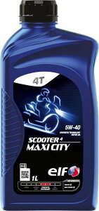ELF Gt SCOOTER 4 MAXI CITY 5W40 1L × 12 4Xg[NGWp2֗pIC 213960