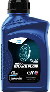 ELF Gt MOTO BRAKE FLUIDE DOT5.1 2֗pu[Lt[h 0.5L × 16 213969
