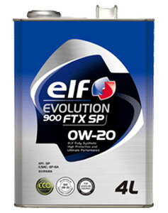 ELF Gt EVOLUTION 900 FTX SP 0W-20 GWIC 3L × 6 224019
