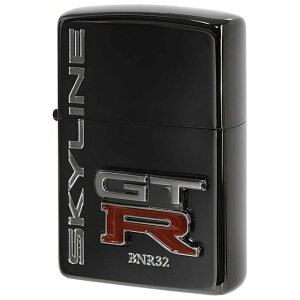 ZIPPO Wb|[ GuGT-R BNR32 NISSAN ubN C^[ ԃ[J[FZIPPORNV ZP-EBBK-GTR-BNR32