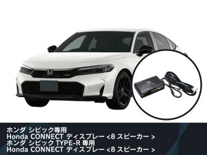 ビートソニック 純正オーディオ良音キット TOON X ホンダ シビック/シビックTYPE-R専用 Honda CONNECT ディスプレー(8 スピーカー) DSP-H301