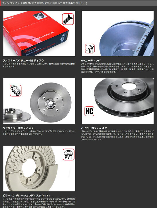 楽天市場】brembo ブレンボ ブレーキローター BRAKE DISC ミニ MINI 