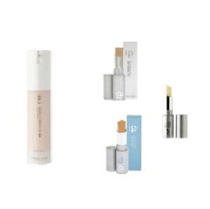 【半額以下お得セット】Rey レイ ブライトファンデーションUV 23gと選べるスティックセットナチュラル SPF32・PA+++ ノンケミカルファンデーションシワシミクマ プレススティッククリアステ