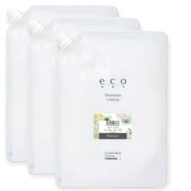 選べる!!【5.1L/kg(1700g×3個)セット】パイモア ecoHBSシャンプー、ecoHBSトリートメント5100gセット 詰替用パウチ