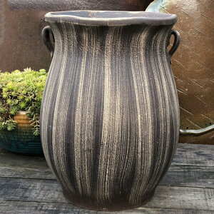 植木鉢 大きい 水切れ良い 深鉢 屋内外利用可 アンティーク風 陶器植木容器 室内用プランター 観葉植物鉢 F 植木ポット 園芸用品 鉢植え 底に水抜き穴あり タイプ28 背が高い 広口 ガーデン