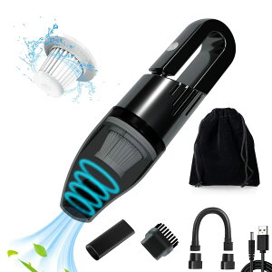 電動ハンディ掃除機 ハンディークリーナー 13000強力吸引力小型 4000 充電式はんでいクリーナー コードレス ハンド 車載ミニポータブルコードレス掃除機 カークリーナー そうじ機 パソコン掃