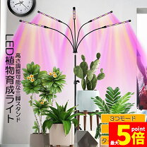 楽天市場】植物 育成 ライト led 植物 ライト 4ヘッドの通販
