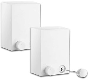 物干し 2個セット 室内 物干しワイヤー 耐荷重20KG 全長4.2M 自由伸縮可能 穴開け不要 スローリカバリー 隠し物干し用ロープ SUS304ステンレス 防水 防錆 梅雨対策 洗濯ハンガー