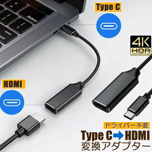 USB Type C to HDMI ϊA_v^ USB-C HDMI ϊP[u 4KrfIΉ ݒsv fBXvC A_v^ HDMI ϊ RlN^ DP HDMI ϊ USB C foCXɑΉ