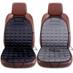 カーシート ヒーター ホットカーシート 2枚セット 12v車用 シートヒーター 車用 即暖 シートヒーター シートカバー シガー 電源 12V シガーソケット 座席ヒートクッション 取付簡単 温度2段回
