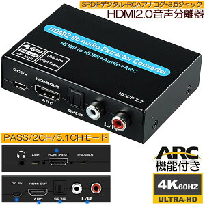  4K 60Hz  HDMI o HDMI + I[fBI SPDIF fW^ + 3.5mm + RCA AiO R/L o HDMIfW^I[fBI fW^ AiOXeIo HDMI  HDR hdmi  