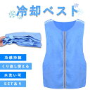 冷却ベスト クールベスト 冷感ベスト 冷却 熱中症 猛暑対策 冷却服 ひんやりグッズ 工事現場 工場内 屋外 スポーツ 冷…