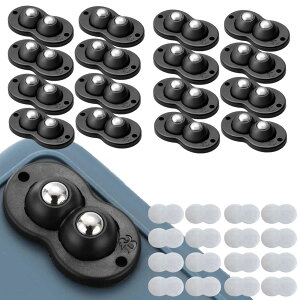 ★ポイント5倍 マラソンセール★貼るだけキャスター キャスター 貼るだけ ボールキャスター 両面テープ ホイール コロ 収納ボックス 小型 ミニ 掃除 貼る 付ける つける ゴミ箱 タイヤ ケー