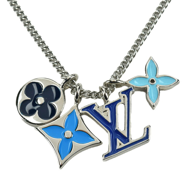 楽天市場】ルイヴィトン LOUIS VUITTON ネックレス ペンダント LV  