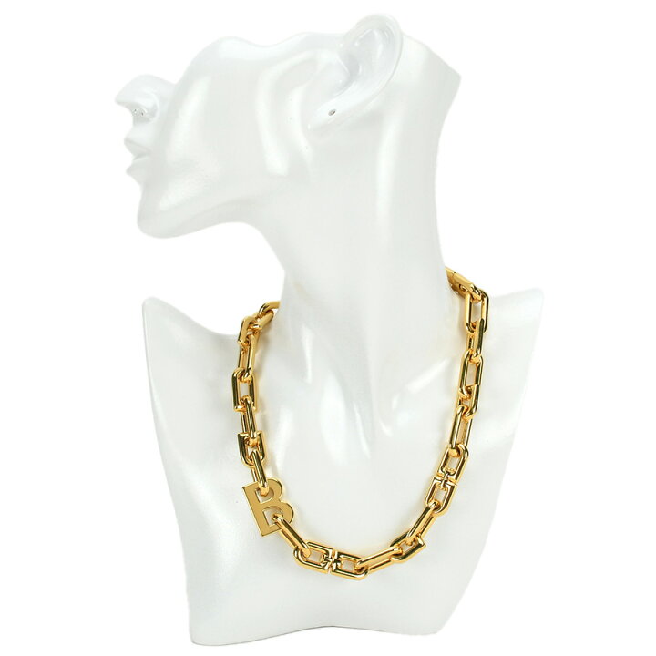 楽天市場】バレンシアガ BALENCIAGA Bチェーン ネックレス 599337  