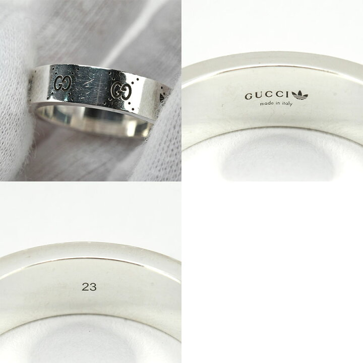 楽天市場】グッチ GUCCI リング アディダス adidas コラボ 指輪 