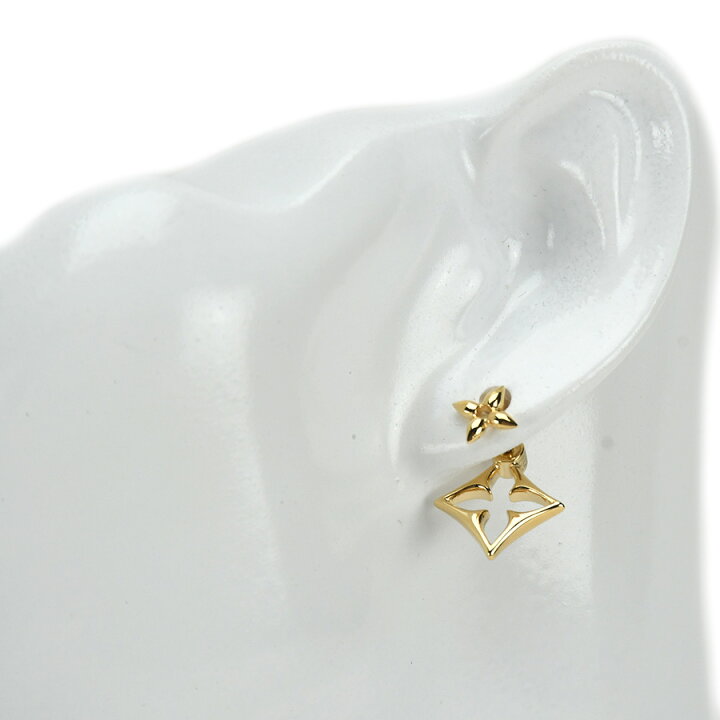 楽天市場】ルイヴィトン LOUIS VUITTON ピアス・LV フラワーグラム  