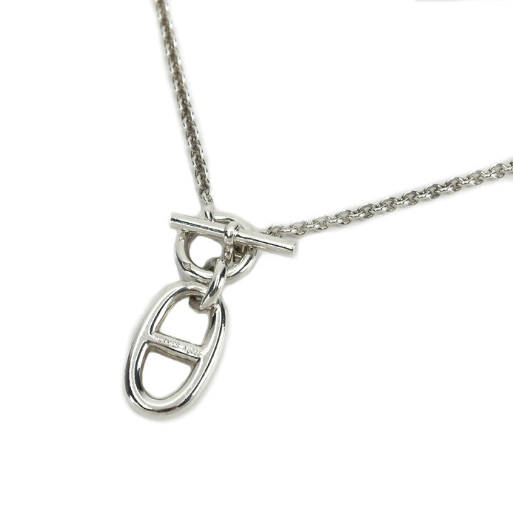 楽天市場】エルメス HERMES シェーヌダンクル アミュレット ネックレス  