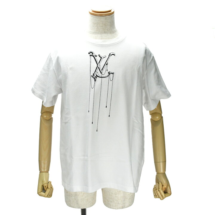楽天市場】ルイヴィトン LOUIS VUITTON クルーネック 半袖 Tシャツ LV 