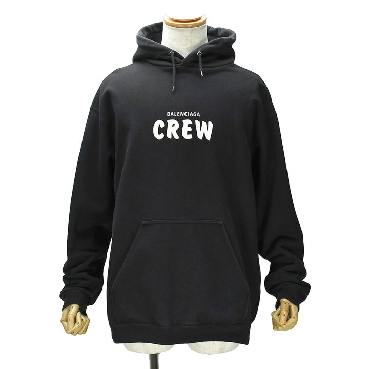 楽天市場】バレンシアガ BALENCIAGA プルオーバー パーカー CREW ロゴ 