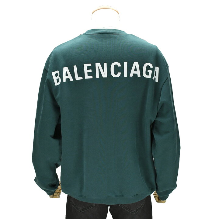 楽天市場】バレンシアガ BALENCIAGA バックロゴ スウェット トレーナー  