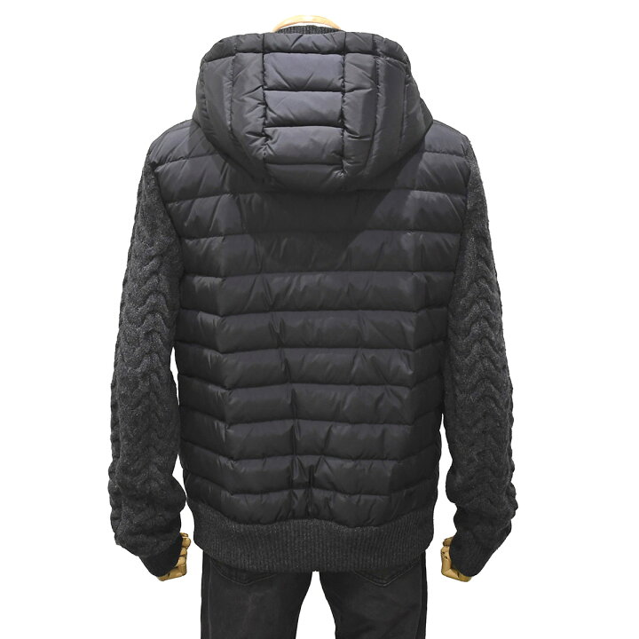楽天市場】モンクレール MONCLER ニット切替 ダウンジャケット 