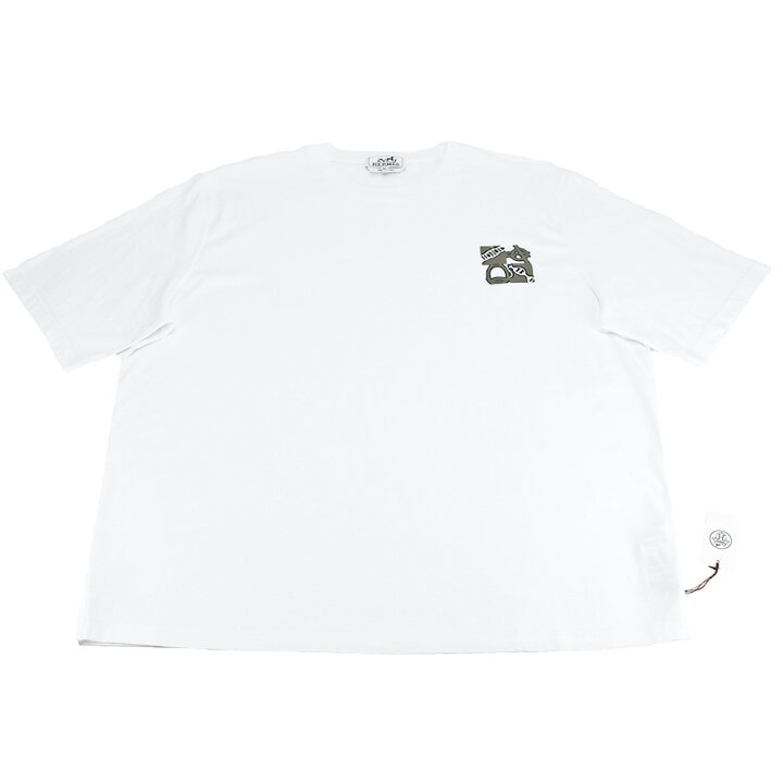 楽天市場】エルメス HERMES Tシャツ ミニパッチ メタルリー オ カレ 