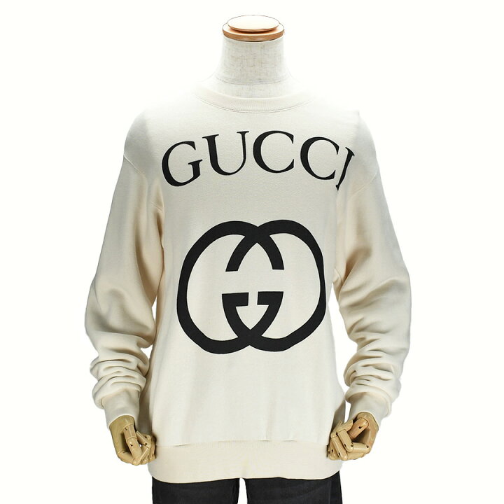 楽天市場】グッチ GUCCI スウェット トレーナー インターロッキングG 