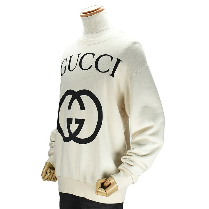 楽天市場】グッチ GUCCI スウェット トレーナー インターロッキングG 