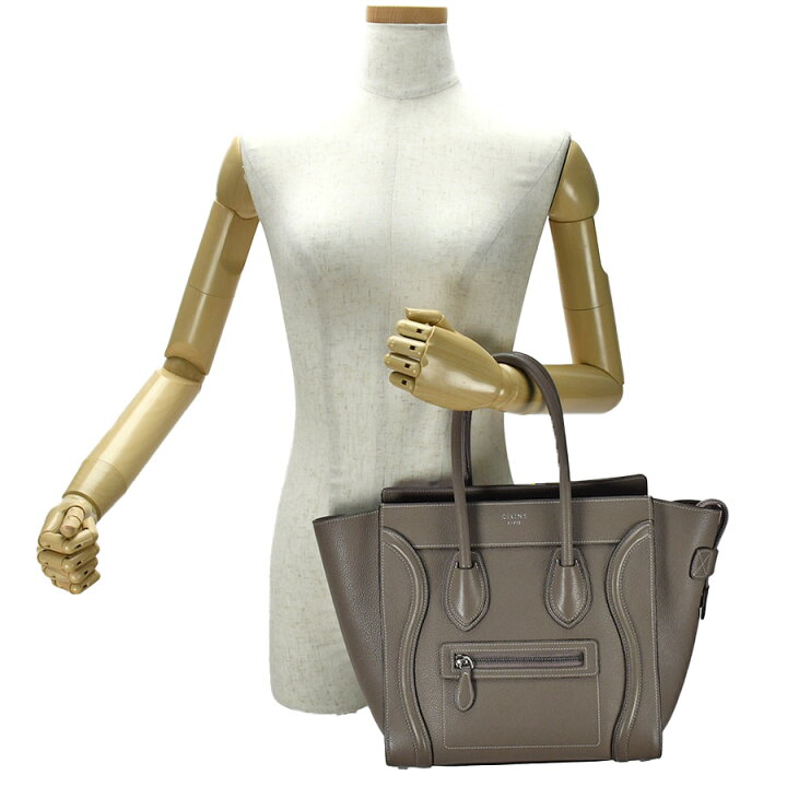 楽天市場】セリーヌ CELINE ラゲージ マイクロショッパー ハンドバッグ  