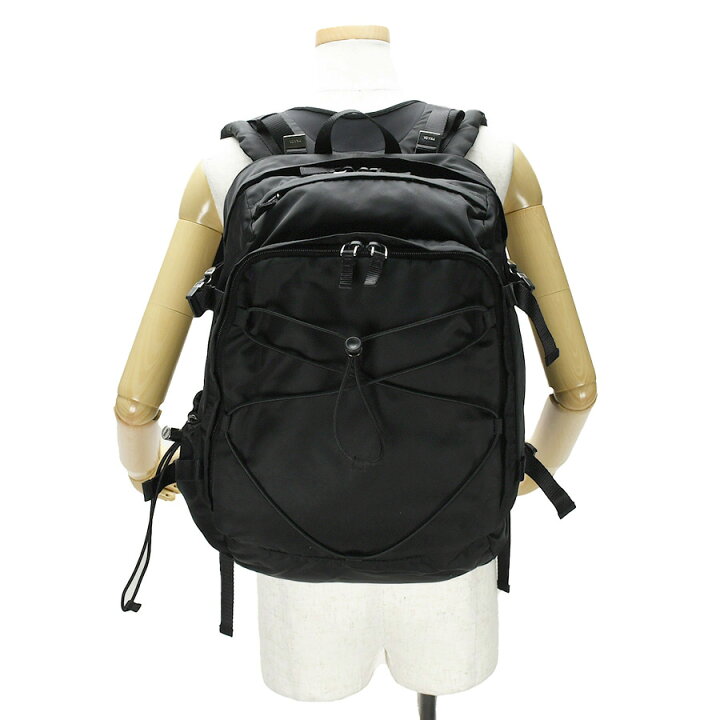 楽天市場】プラダ PRADA バックパック リュック デイバッグ VZ0055 黒 