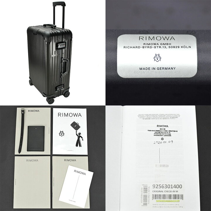 楽天市場】新入荷 リモワ RIMOWA オリジナル チェックイン M ORIGINAL  