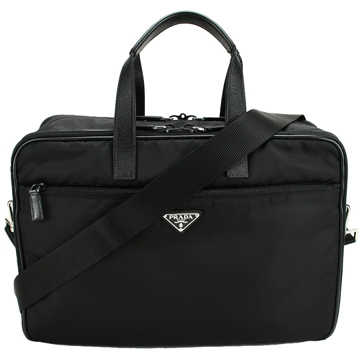 楽天市場】プラダ PRADA ビジネスバッグ 2VE407 ブリーフケース  