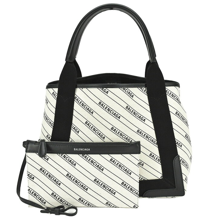 楽天市場】バレンシアガ BALENCIAGA トートバッグ ネイビーカバ S 