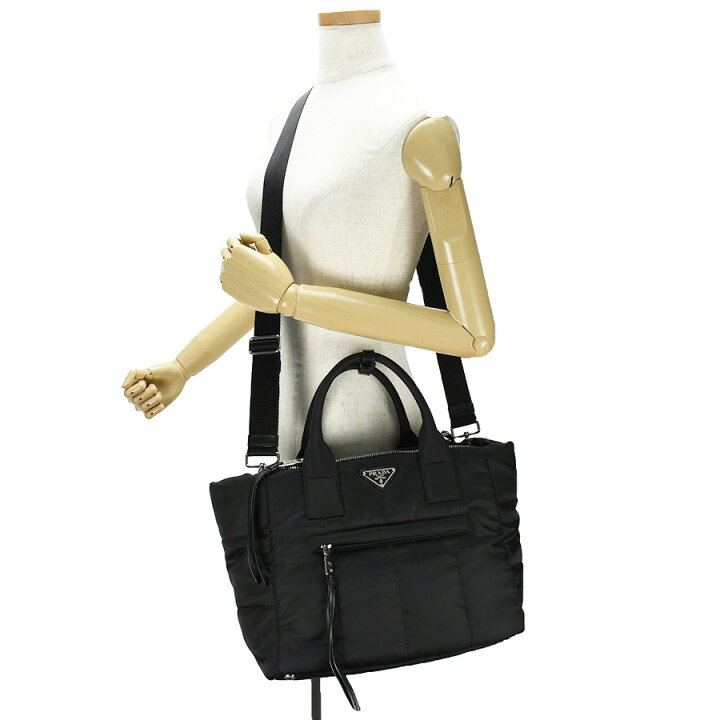 楽天市場】プラダ PRADA ボンバー トートバッグ 1BG636 2WAY  