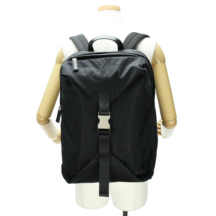 楽天市場】PRADA プラダ バックパック リュック 2VZ028 黒 ブラック 