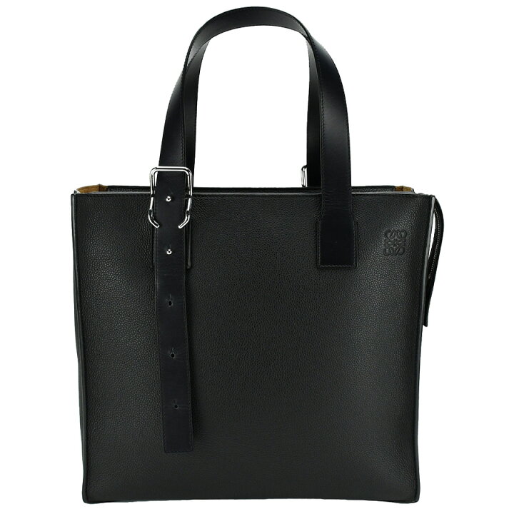 楽天市場】ロエベ LOEWE バックルジッパー トート B692K99X02 黒  