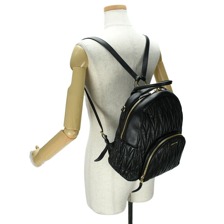 楽天市場】ミュウミュウ MIUMIU マテラッセ バックパック リュック  