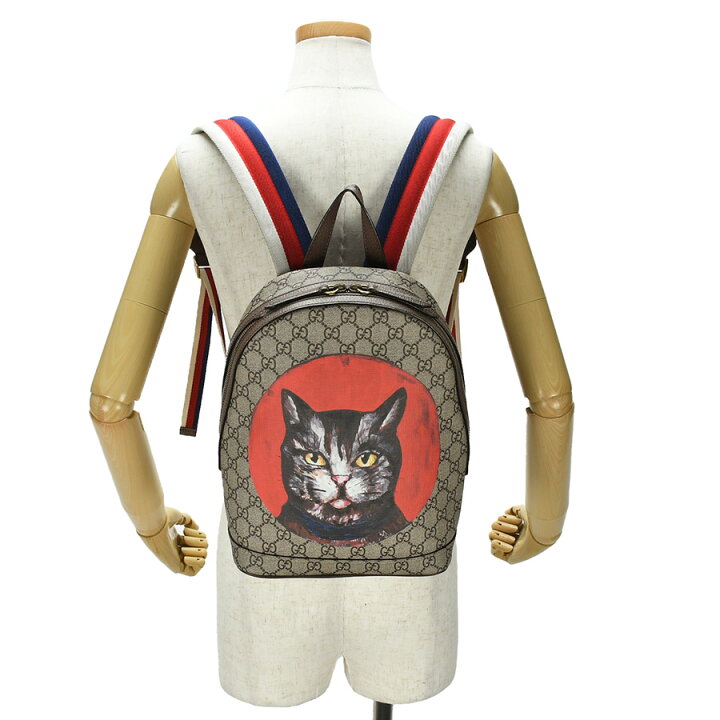 楽天市場】グッチ GUCCI バックパック ミスティック キャット リュック 