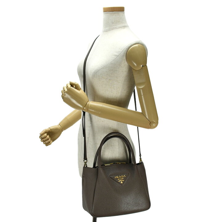 楽天市場】プラダ PRADA プラダ ヴィッテロダイノ ハンドバッグ 2way 