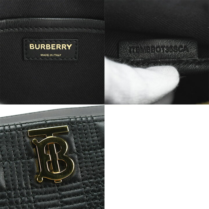 楽天市場】バーバリー BURBERRY キルティング TB チェーン ショルダー 