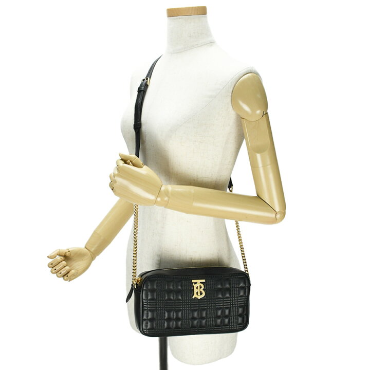 楽天市場】バーバリー BURBERRY キルティング TB チェーン ショルダー 